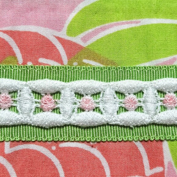 Lilly Pulitzer Strapless Pink & Green Pineapple Print Dress Spring Pastel Preppy - Picture 5 of 15